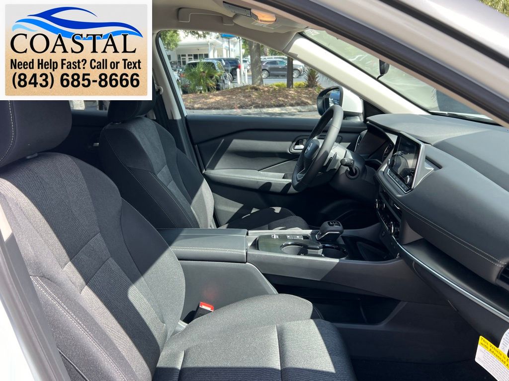 2026 Nissan Rogue SV White at Coastal Chevrolet Cadillac