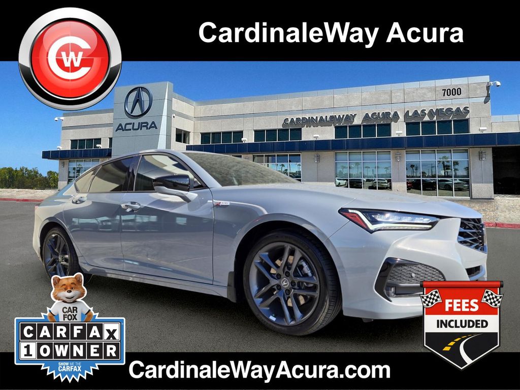 Urban Gray Pearl 2024 Acura TLX Sedan All-Wheel Drive Automatic