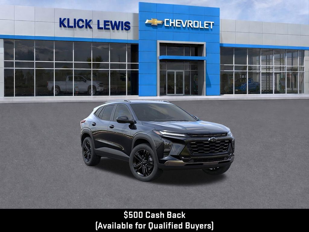 2026 Chevrolet Trax ACTIV Black at Klick Lewis Buick Chevrolet