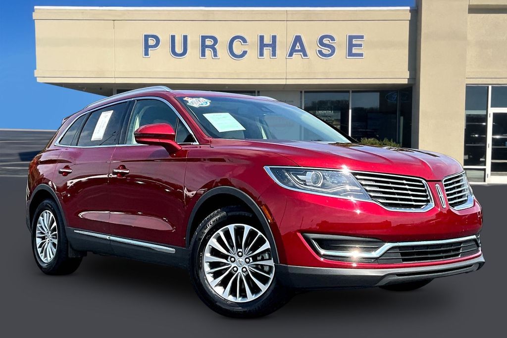 2017 Lincoln MKX Rojo (Ruby Red Metallic) SUV/Crossover Tracción delantera 6 velocidades Automática