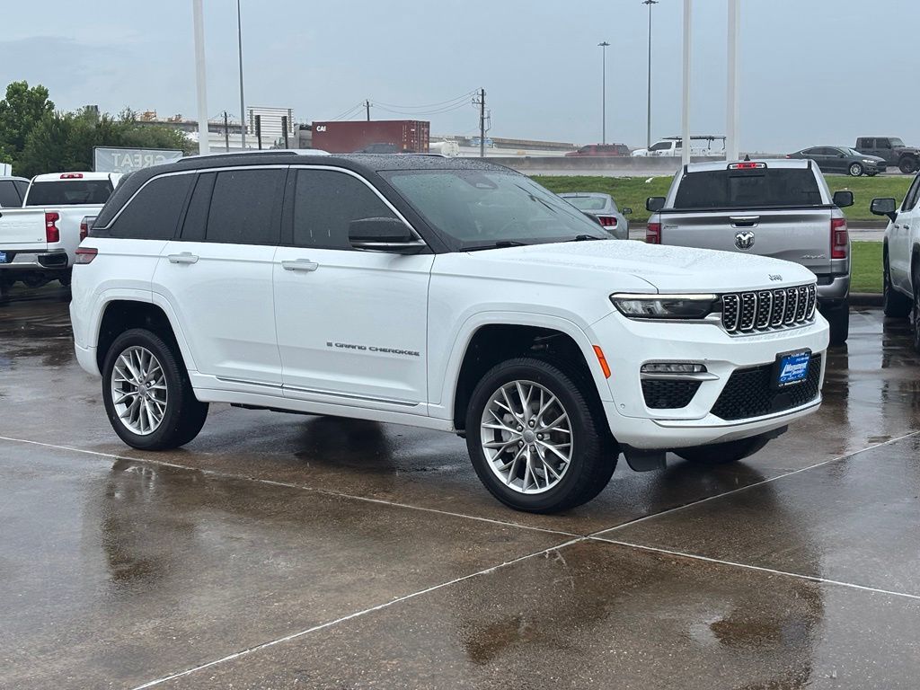 2023 Jeep Grand Cherokee Summit White at Wharton Chevrolet GMC