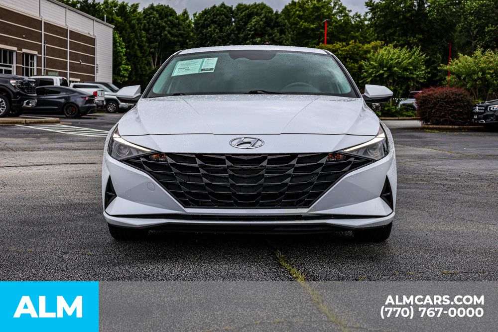 2023 Hyundai Elantra Hybrid Blue photo 10