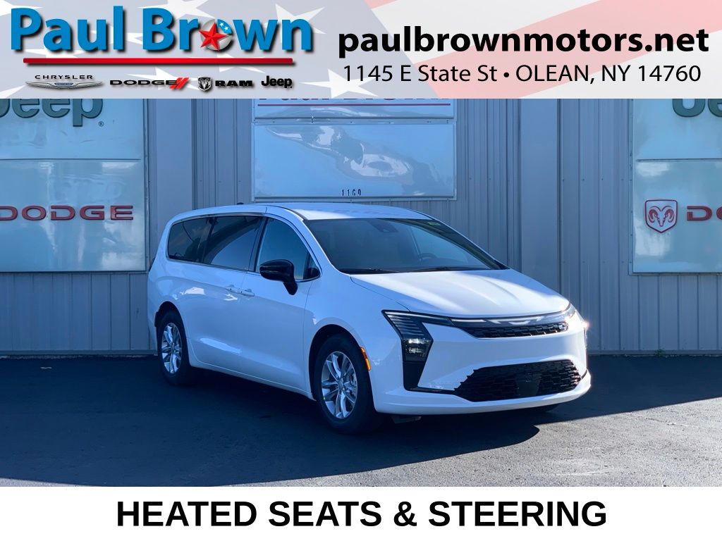 Bright White Clearcoat 2027 Chrysler Pacifica Minivan Front-Wheel Drive 9-Speed Automatic