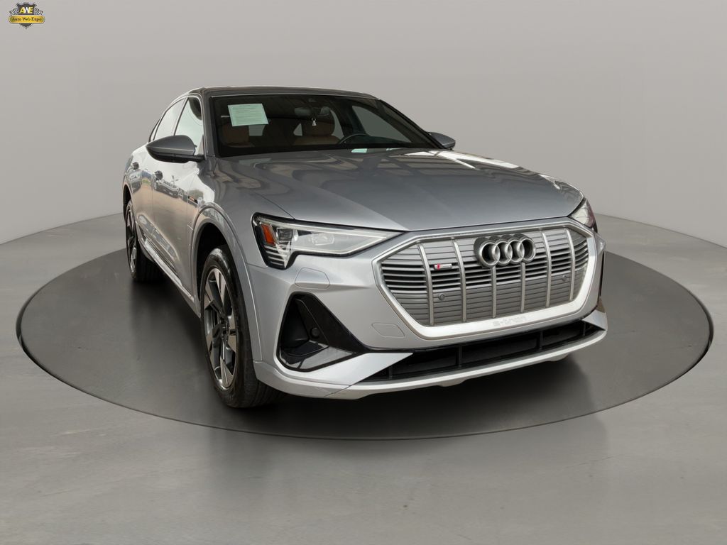 Florett Silver Metallic 2022 Audi e-tron Premium S Line quattro Sportback AWD Sedan All-Wheel Drive Automatic