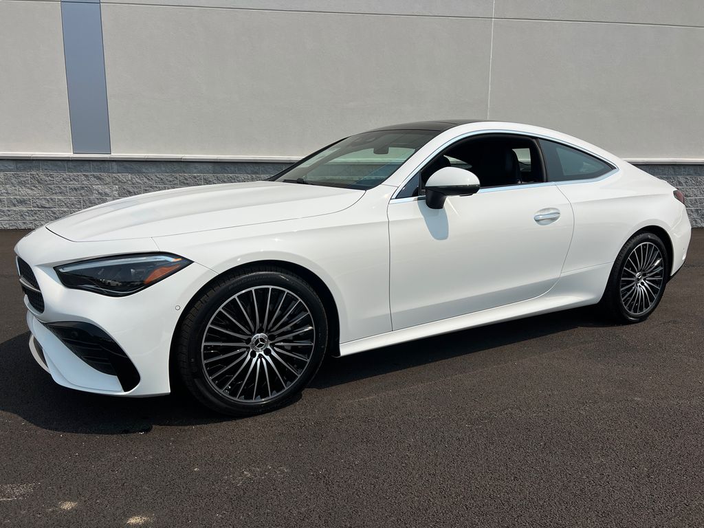 Polar White 2026 Mercedes-Benz CLE Coupe All-Wheel Drive 9-Speed Automatic