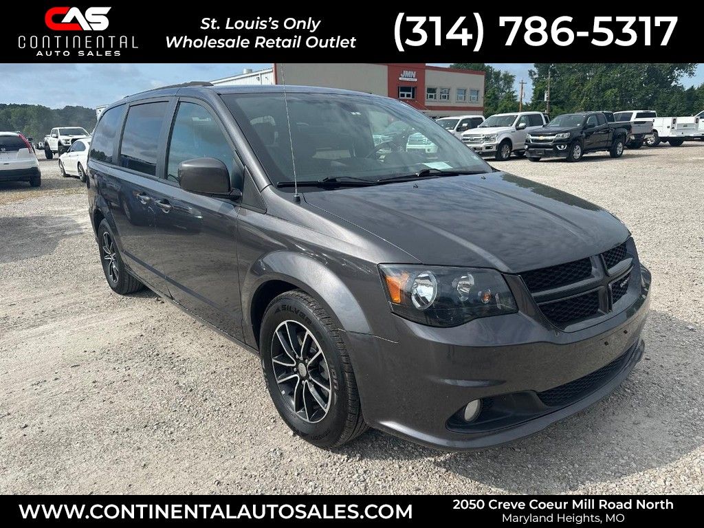 Gray (Granite Crystal Metallic Clearcoat) 2018 Dodge Grand Caravan Minivan Front-Wheel Drive 6-Speed Automatic