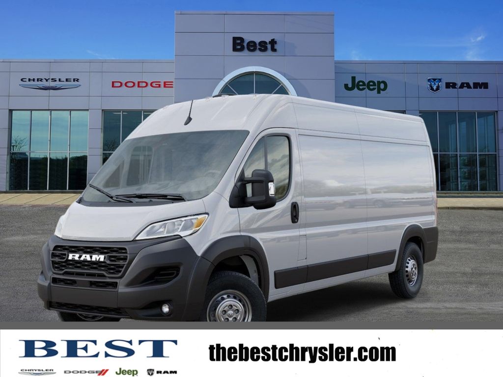 Bright White Clearcoat 2026 RAM ProMaster Van Front-Wheel Drive 9-Speed Automatic