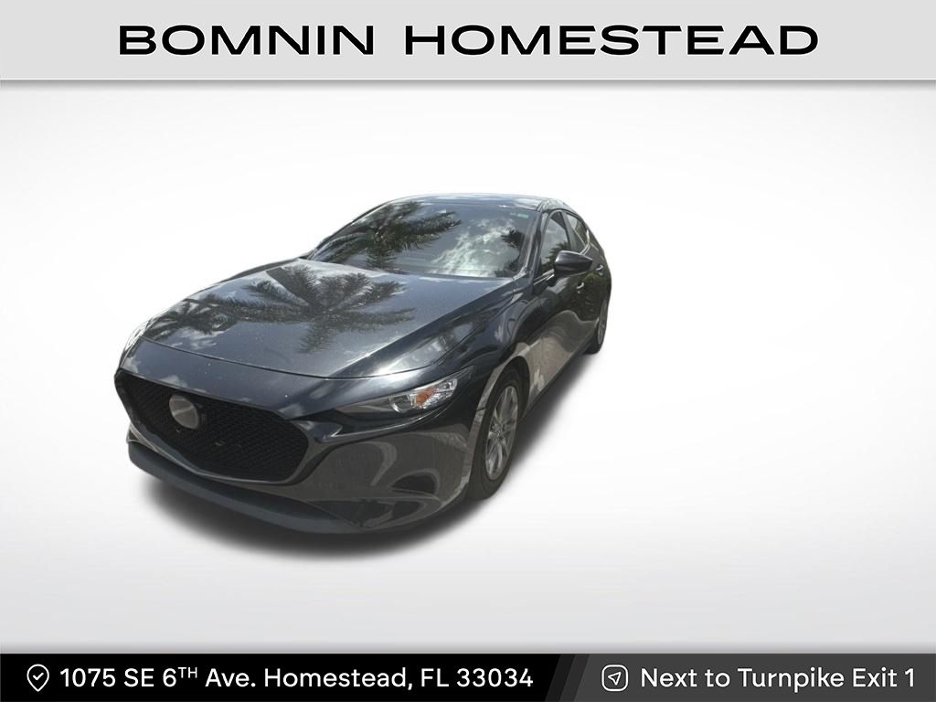 Jet Black 2021 Mazda MAZDA3 Hatchback Front-Wheel Drive 6-Speed Automatic