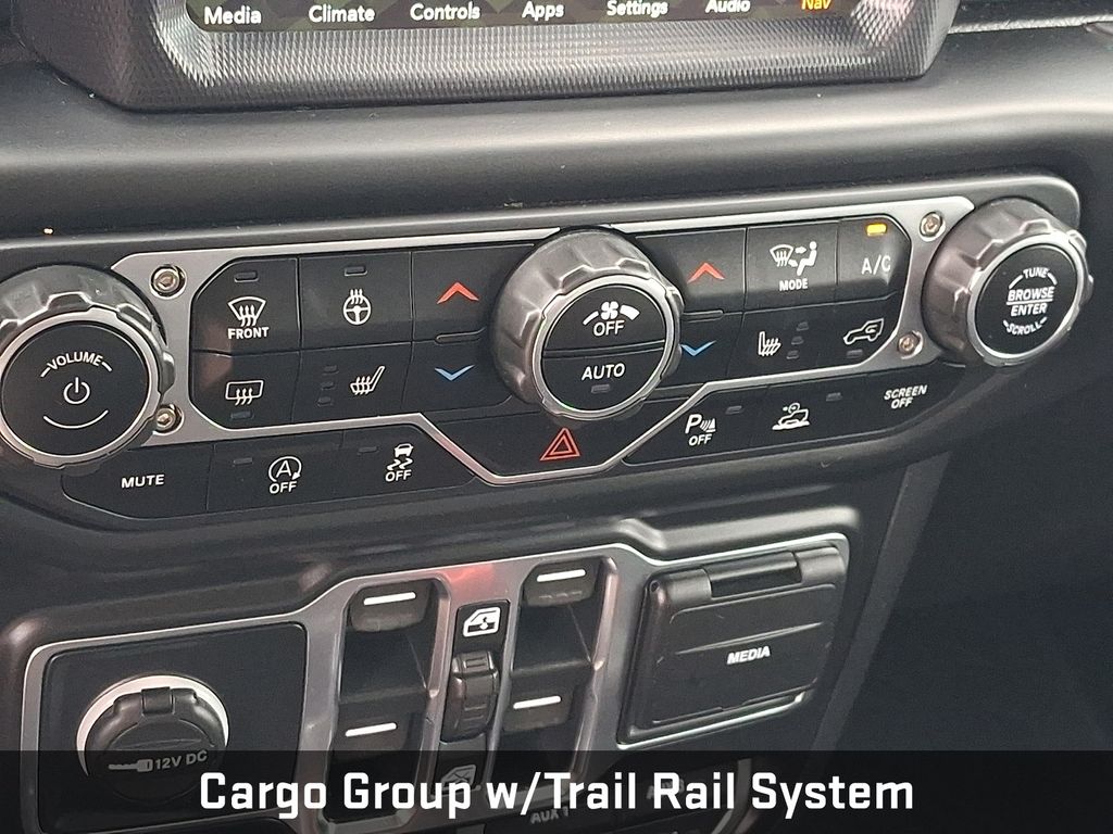 2020 Jeep Gladiator Overland Black at Klick Lewis Buick Chevrolet