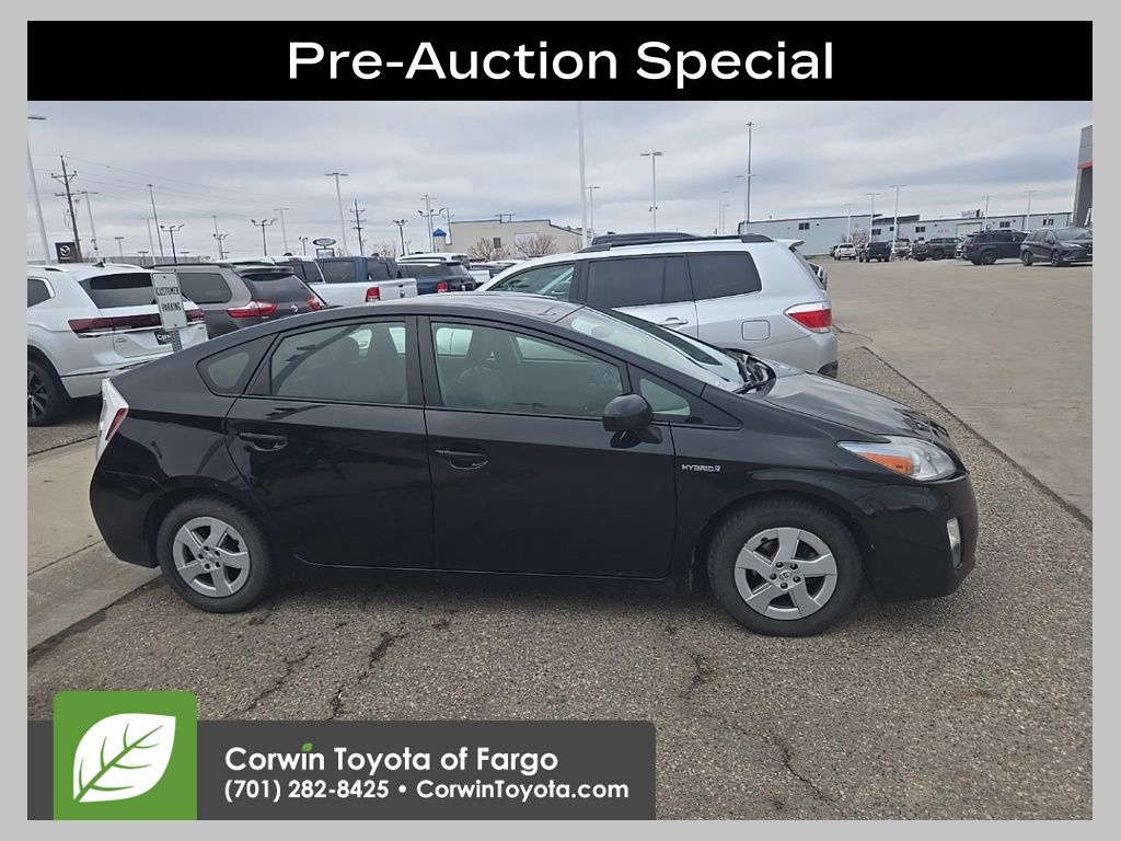 Black 2010 Toyota Prius Three Hatchback Front-Wheel Drive Continuously Variable Transmission