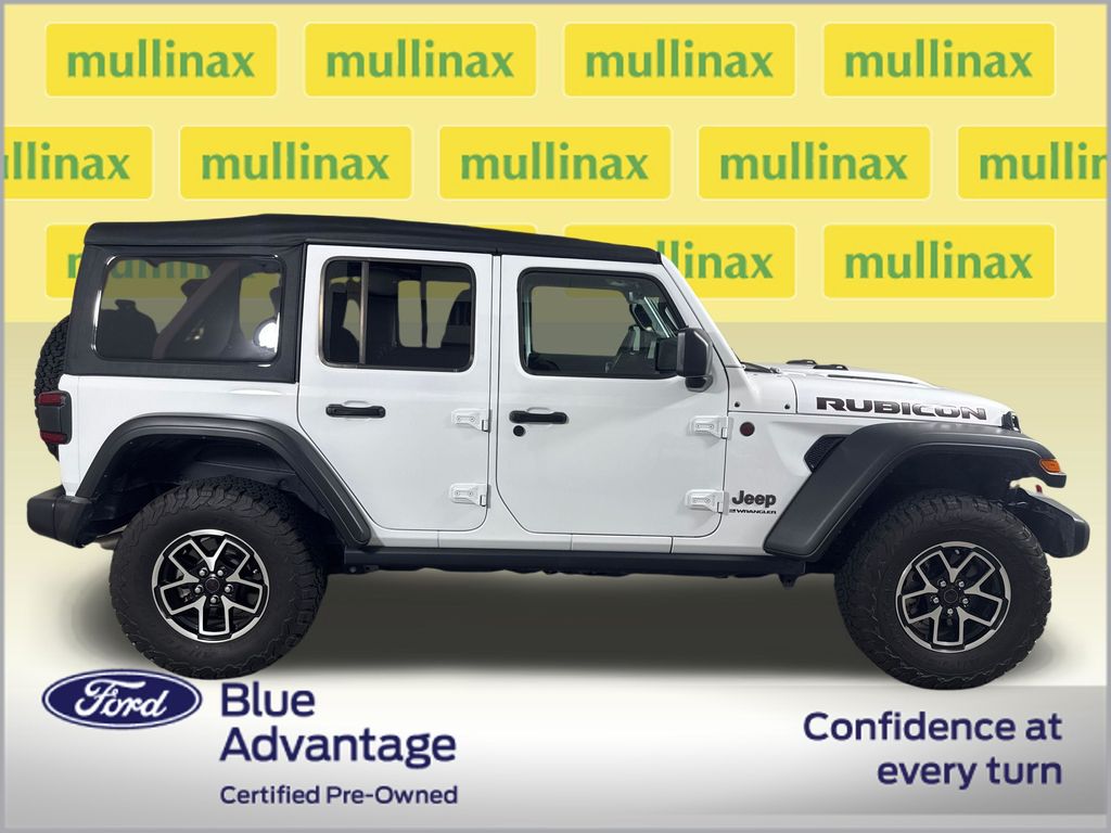 Certified Used 2025 White Jeep Rubicon image 2