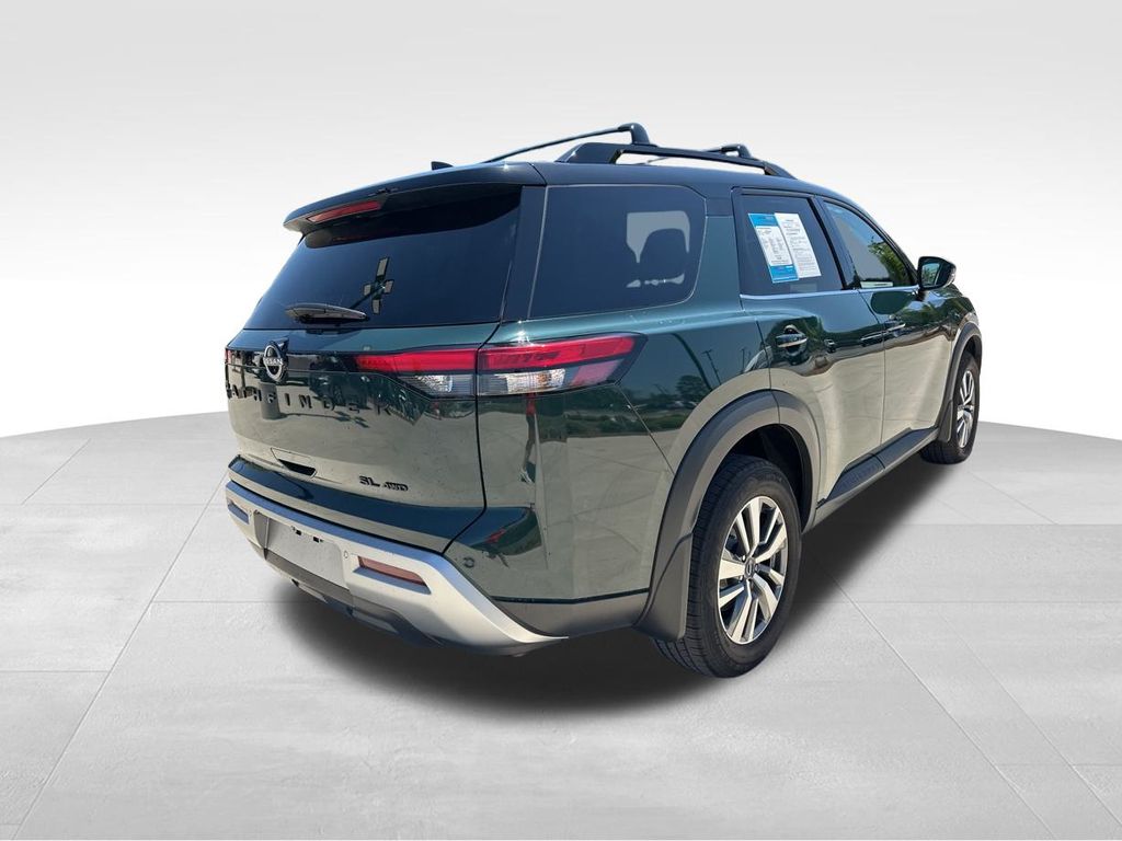 2022 Obsidian Green Pearl/Super Black Nissan Pathfinder SL 4X4 SUV