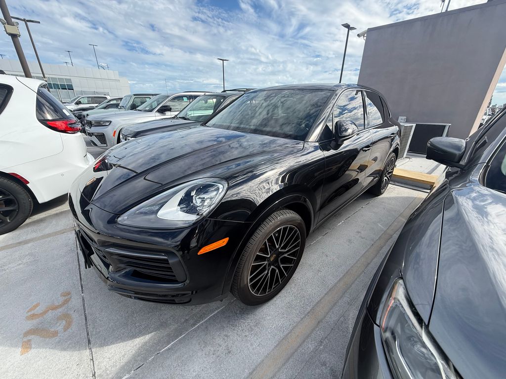 Black 2020 Porsche Cayenne SUV / Crossover All-Wheel Drive 8-Speed Automatic