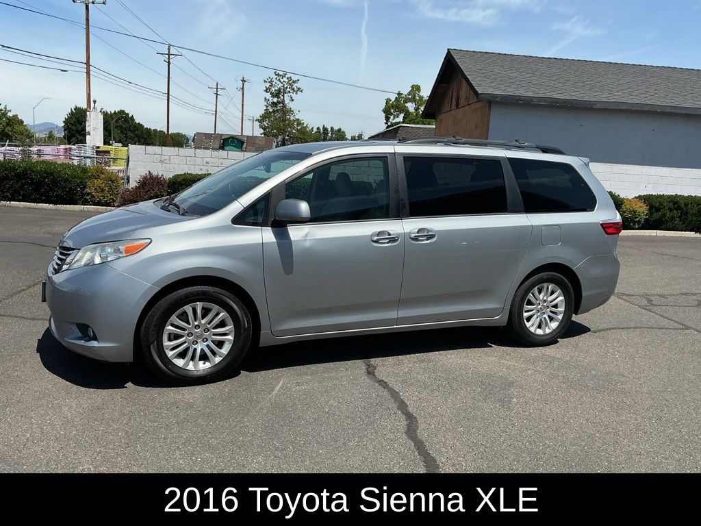 Silver Sky Metallic 2016 Toyota Sienna Minivan Front-Wheel Drive 6-Speed Automatic Overdrive