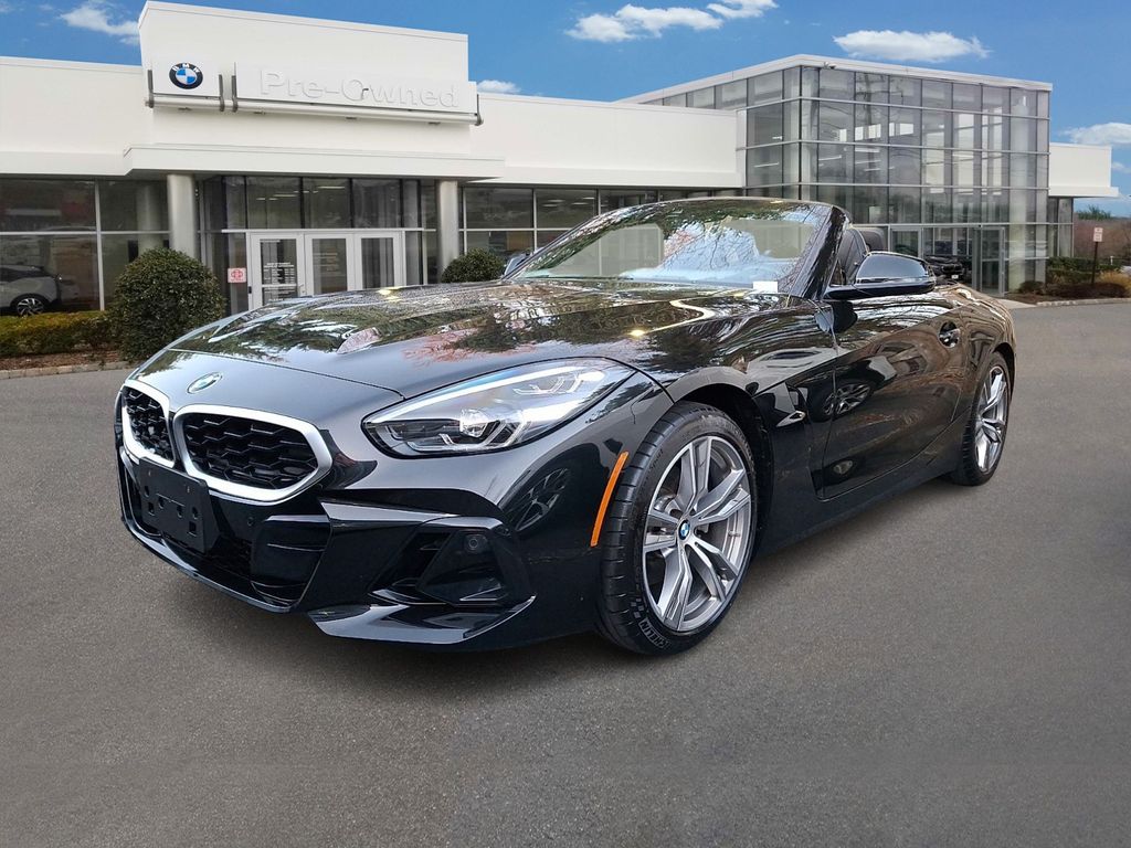 Black Sapphire Metallic 2024 BMW Z4 sDrive30i RWD Convertible Rear-Wheel Drive 8-Speed Automatic