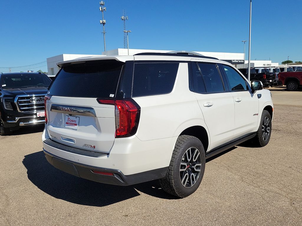 2023 GMC Yukon AT4 White at Brown Buick GMC