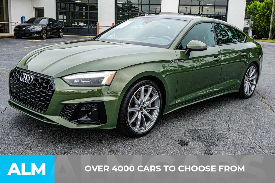 Used 2025 Green Audi 45 S line Premium image 2