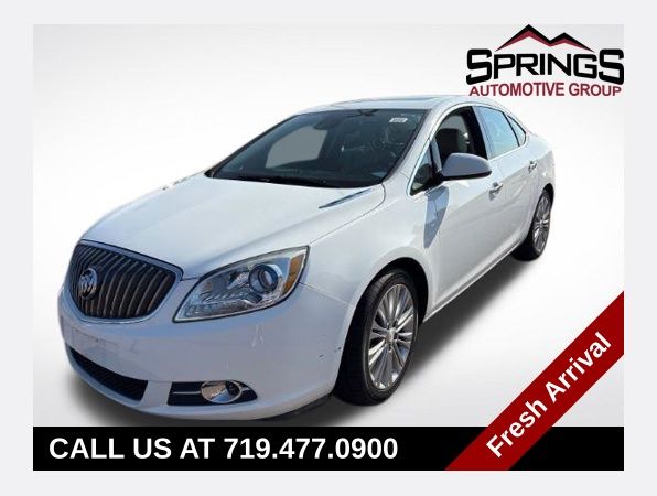 Summit White 2016 Buick Verano Sedan Front-Wheel Drive 6-Speed Automatic Overdrive