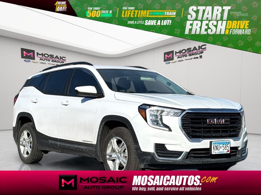 Used 2022 GMC Terrain SLE SUVs