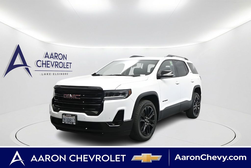 Summit White 2023 GMC Acadia SUV / Crossover Front-Wheel Drive 9-Speed Automatic