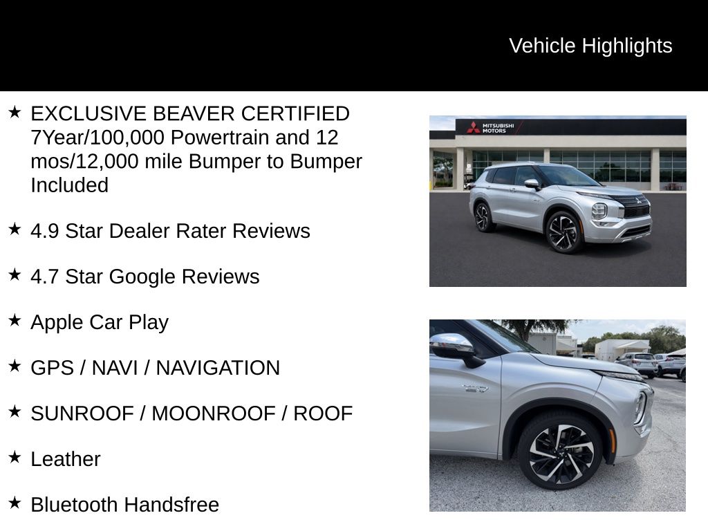 Used 2025 Mitsubishi Outlander PHEV SUV