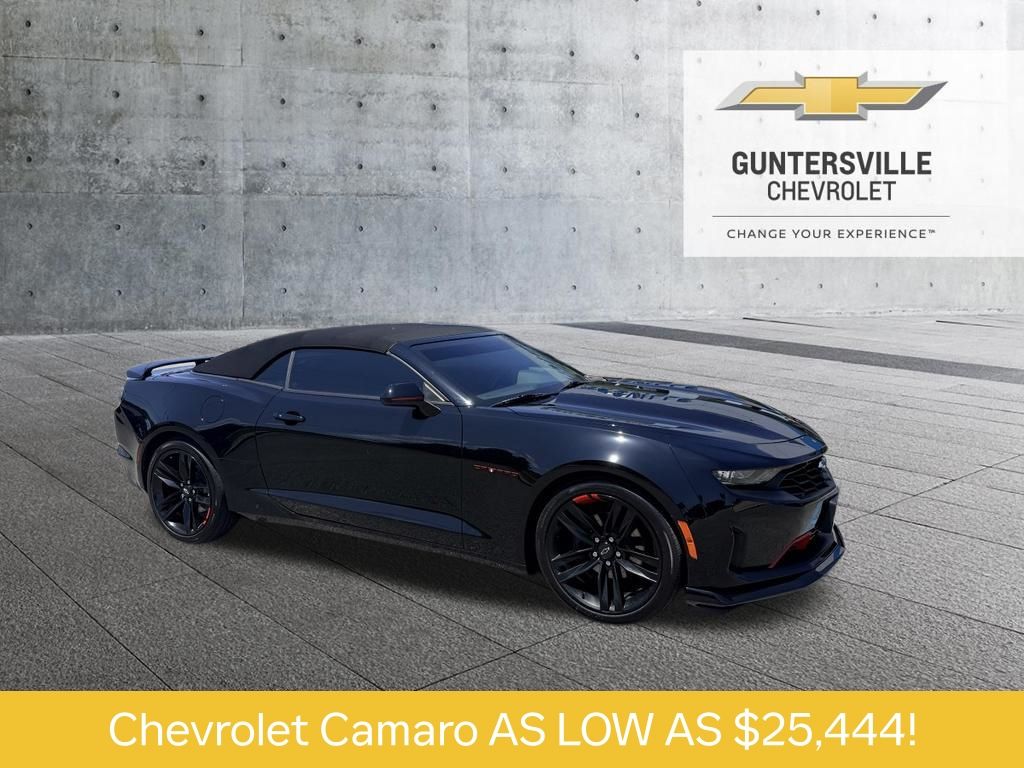 Black 2022 Chevrolet Camaro Convertible Rear-Wheel Drive Automatic