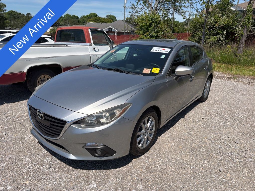Liquid Silver Metallic 2016 Mazda MAZDA3 i Grand Touring Hatchback Hatchback Front-Wheel Drive 6-Speed Manual