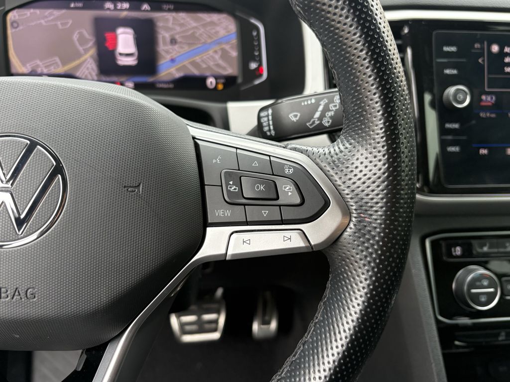 2022 Volkswagen Atlas Cross Sport 2.0T SEL R-Line White at DeMontrond Auto Country