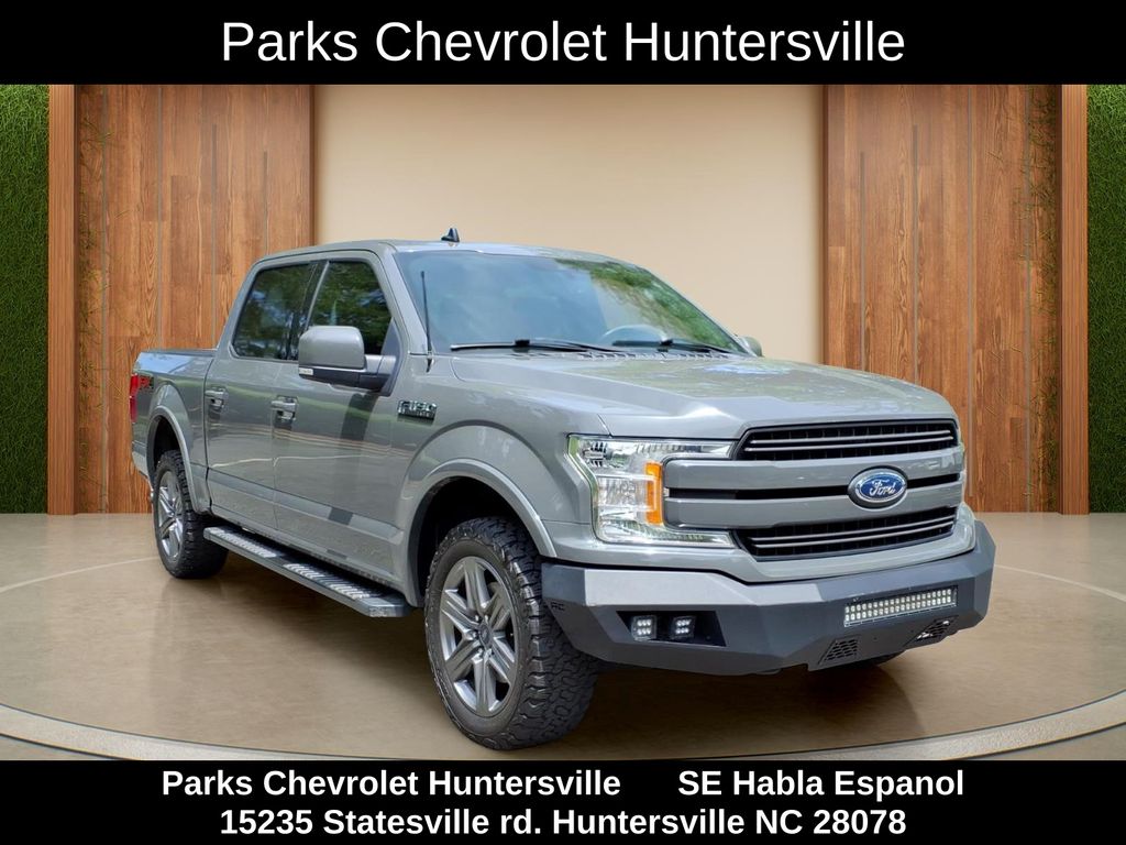 Gray (Lead Foot) 2020 Ford F-150 Lariat SuperCrew 4WD Pickup Truck Four-Wheel Drive 10-Speed Automatic