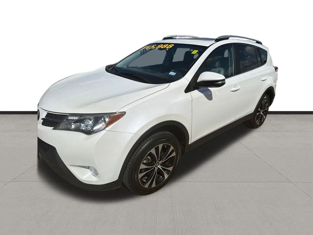 2015 Toyota RAV4 Limited White at DeMontrond Automotive Group