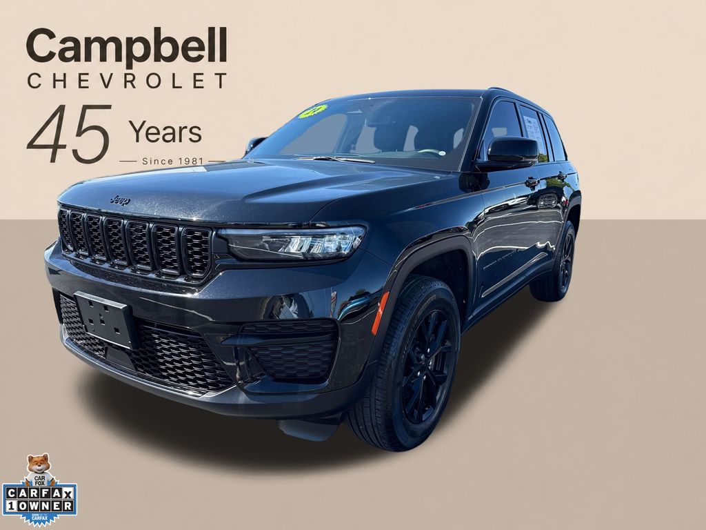 Diamond Black Crystal Pearlcoat 2024 Jeep Grand Cherokee Altitude X 4WD SUV / Crossover Four-Wheel Drive 8-Speed Automatic
