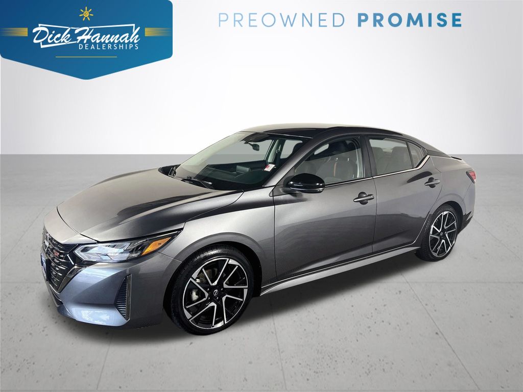 Gray (Gun Metallic) 2025 Nissan Sentra Sedan Front-Wheel Drive Continuously Variable Transmission