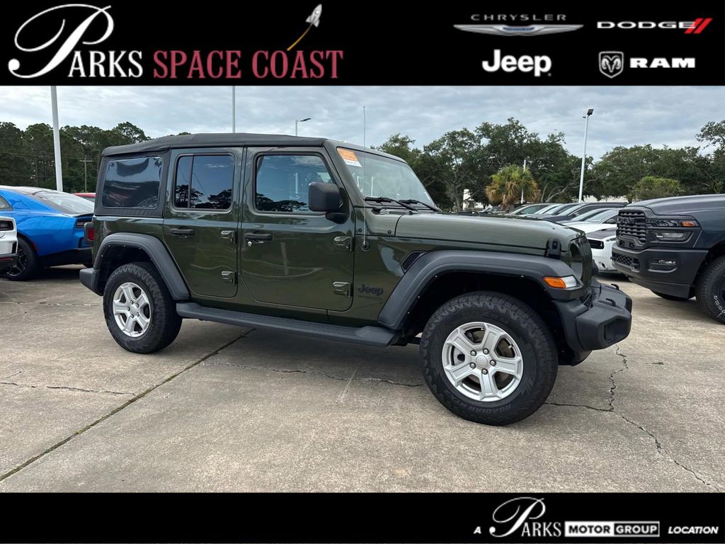 2022 Jeep Wrangler Unlimited Sport S 4WD Verde (Sarge Green Clearcoat) SUV/Crossover Todo terreno 8 velocidades Automática