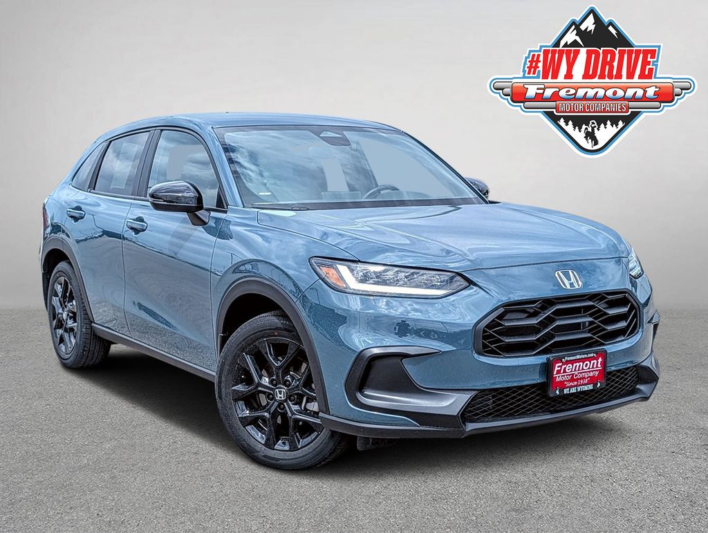 Blue 2025 Honda HR-V SUV / Crossover All-Wheel Drive Continuously Variable Transmission