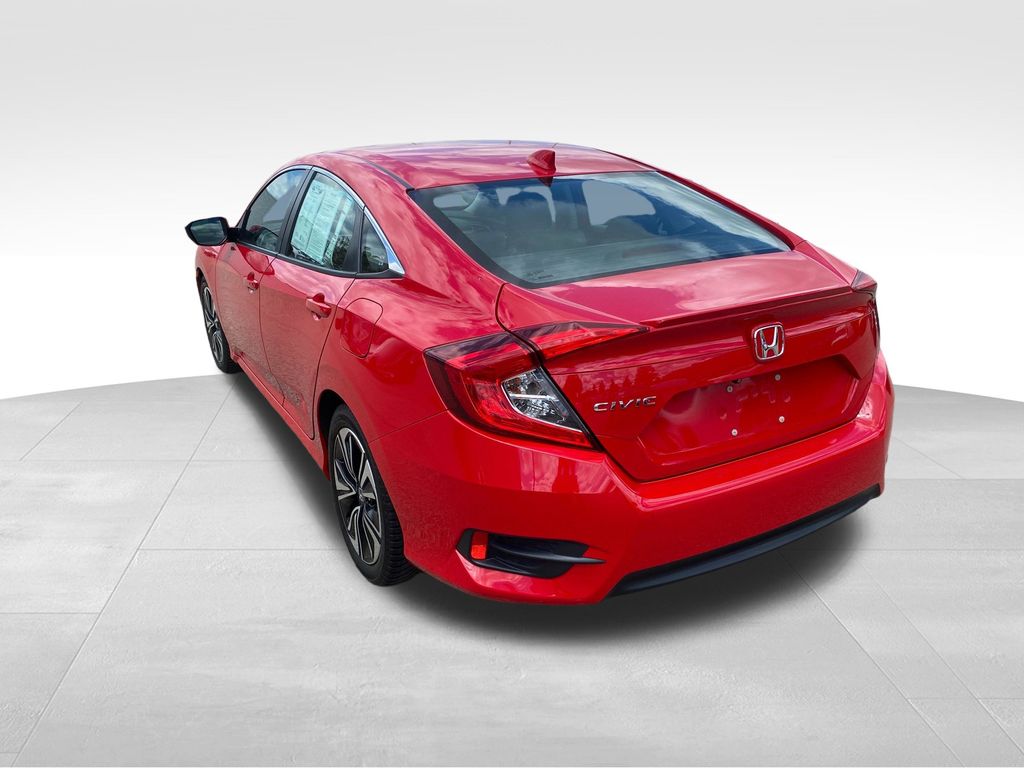 2017 Honda Civic EX-T Red at Subaru and VW of Moon Township