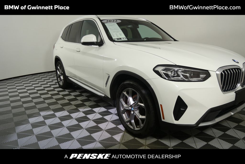 2022 BMW X3 sDrive30i Hero Image