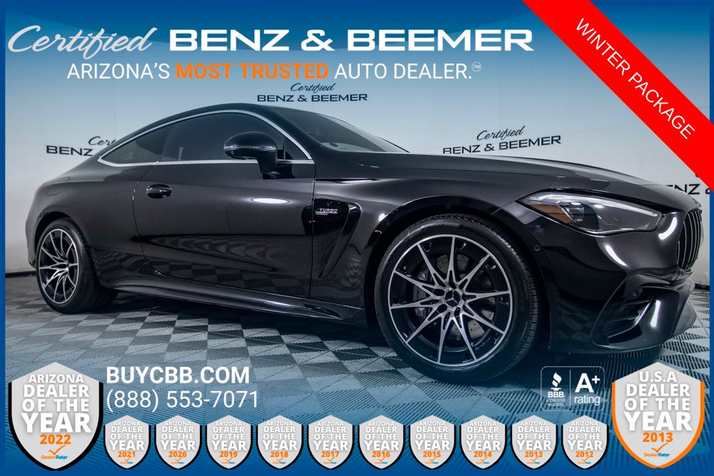 Black 2025 Mercedes-Benz CLE AMG CLE 53 4MATIC Coupe All-Wheel Drive 9-Speed Automatic