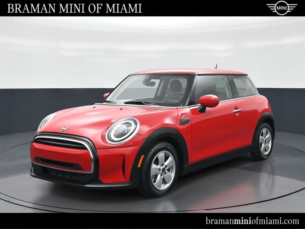 Chili Red 2024 MINI Cooper 2-Door Hatchback FWD Hatchback Front-Wheel Drive 7-Speed Automatic