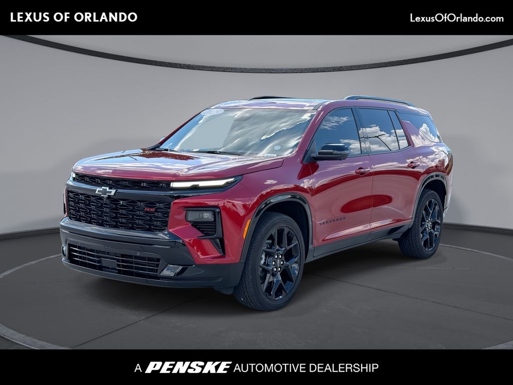 Radiant Red 2025 Chevrolet Traverse SUV / Crossover Front-Wheel Drive 8-Speed Automatic