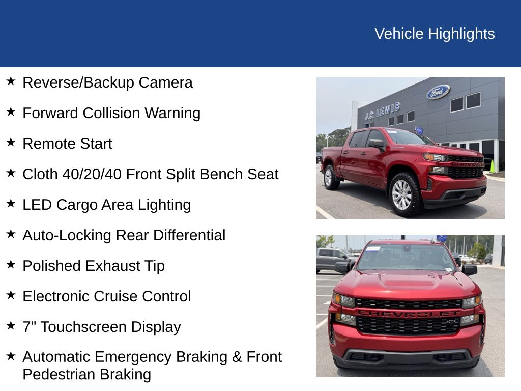 2021 Chevrolet Silverado 1500 Custom