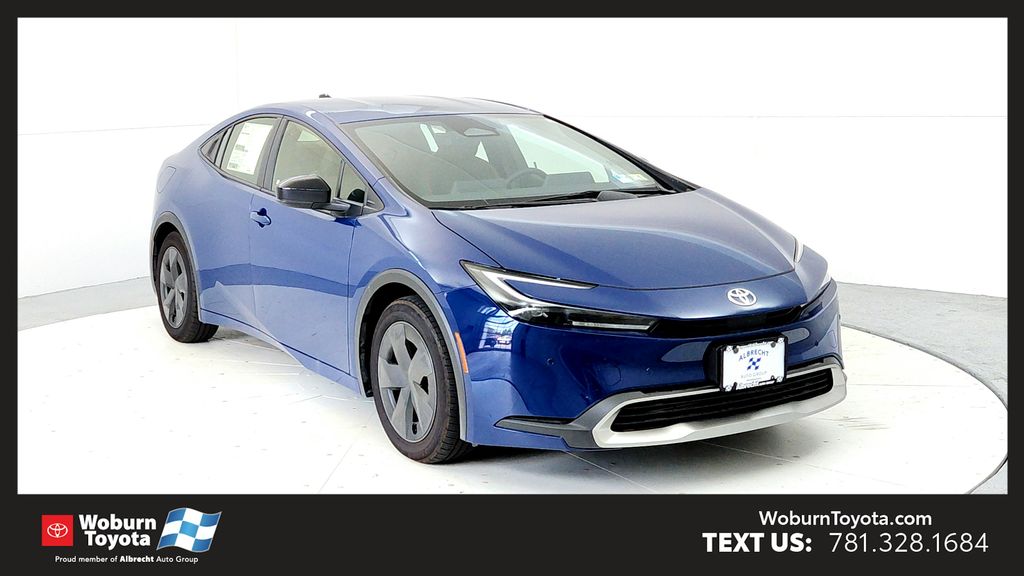Blue 2026 Toyota Prius Plug-In Hybrid Hatchback Front-Wheel Drive Continuously Variable Transmission