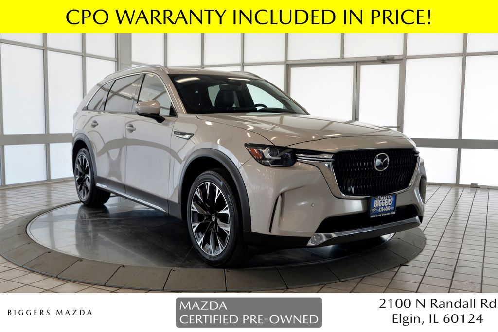 Gray (Platinum) 2024 Mazda CX-90 SUV / Crossover All-Wheel Drive 8-Speed Automatic