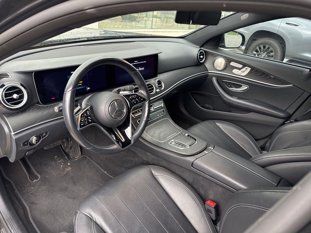 2022 Black Mercedes-Benz E-Class E 350 RWD Sedan