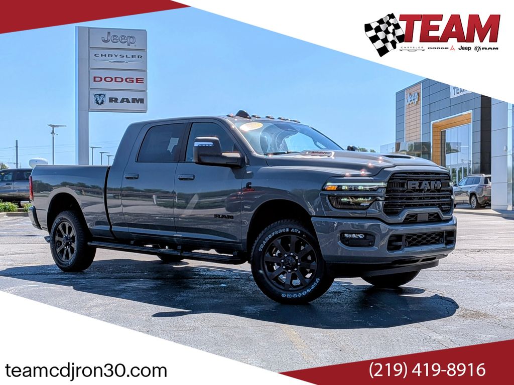 Ceramic Gray Clearcoat 2026 RAM 3500 Pickup Truck Four-Wheel Drive 8-Speed Automatic