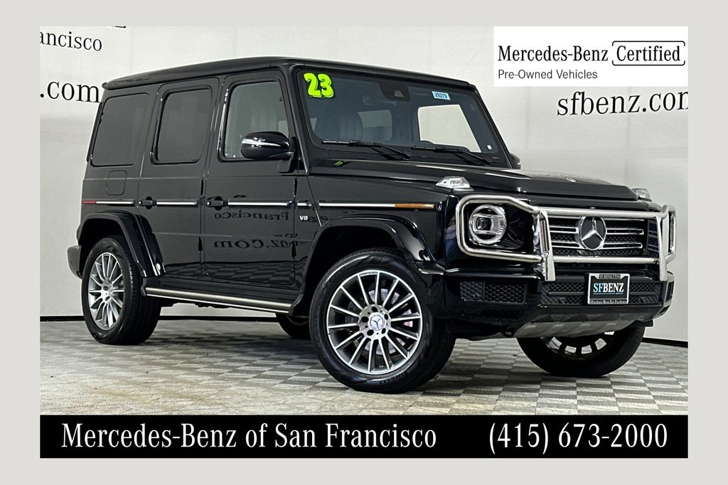 Black 2023 Mercedes-Benz G-Class SUV / Crossover All-Wheel Drive 9-Speed Automatic