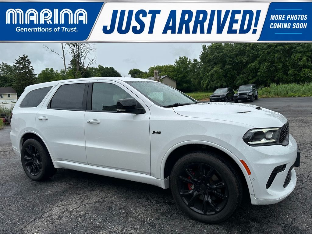 White Knuckle Clearcoat 2022 Dodge Durango SUV / Crossover All-Wheel Drive 8-Speed Automatic