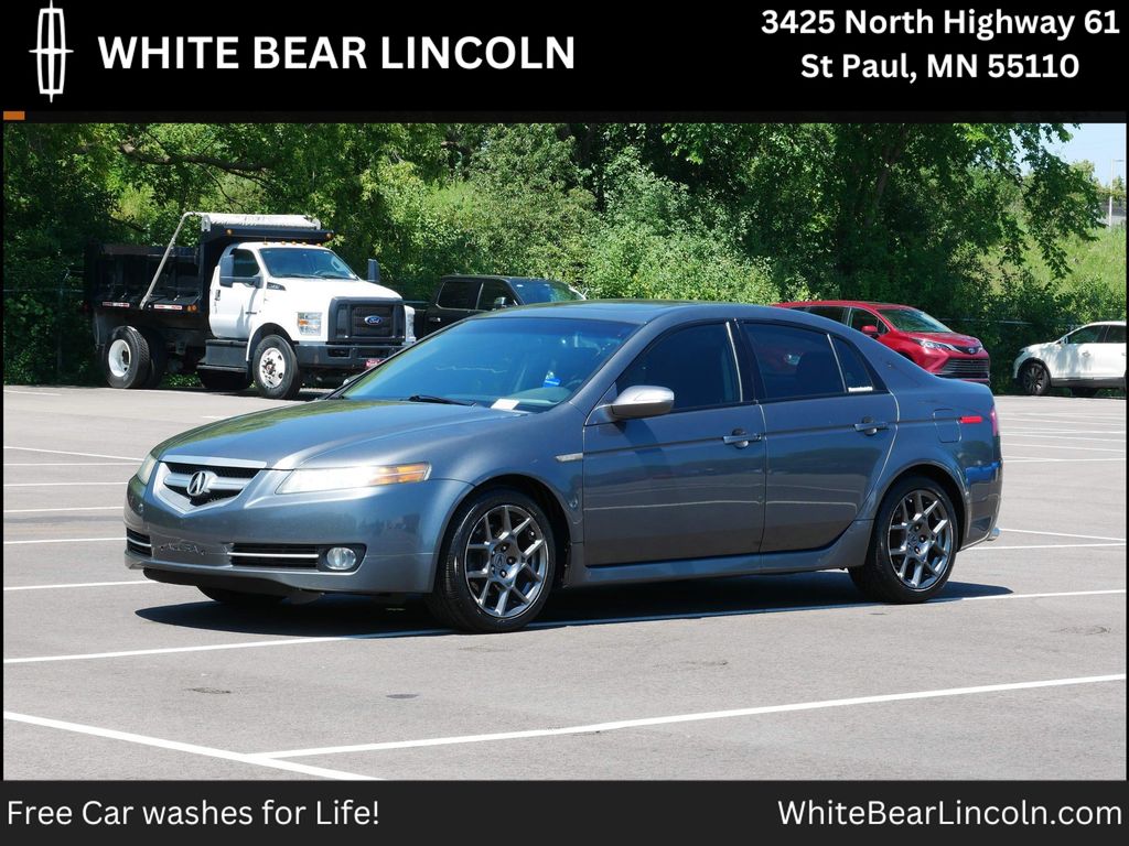 Polished Metal Metallic 2008 Acura TL Sedan Front-Wheel Drive 5-Speed Automatic