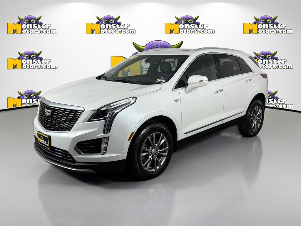 White 2023 Cadillac XT5 Premium Luxury AWD SUV / Crossover Four-Wheel Drive 9-Speed Automatic