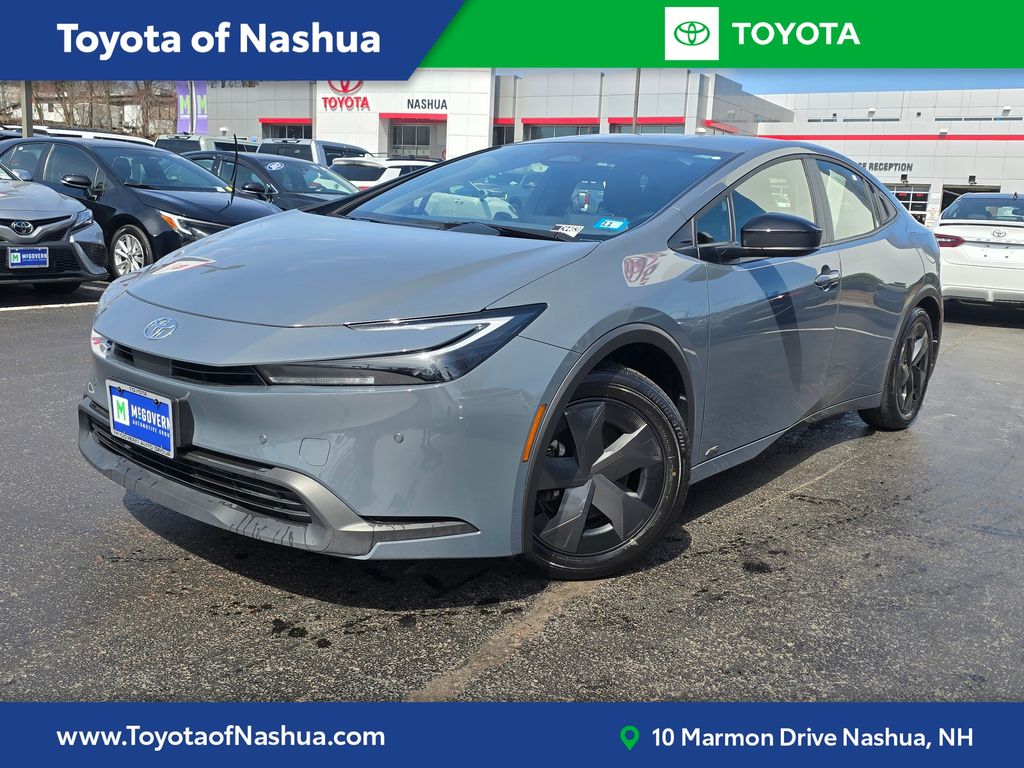 Guardian Gray 2024 Toyota Prius LE AWD Hatchback All-Wheel Drive Continuously Variable Transmission