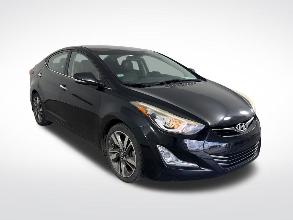 Phantom Black 2015 Hyundai Elantra Sedan Front-Wheel Drive 6-Speed Automatic